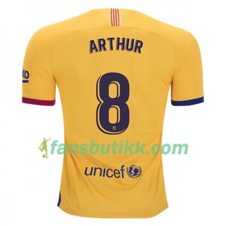 Fotballdrakt FC Barcelona Arthur 8 Bortetrøye 2019-2020 Kortermet